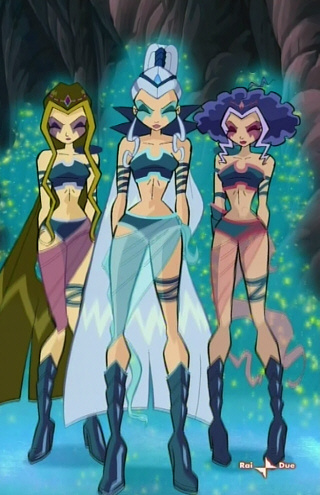 winx club games. Winx Club the three witches